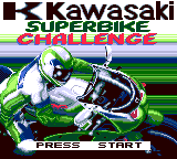 Kawasaki Superbike Challenge Title Screen